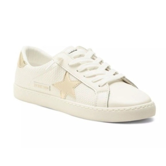 Vintage Havana Shoes - Vintage Havana Carla Croco Star Sneakers Off White Size 7.5 NWB‎